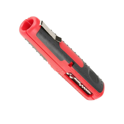 Heavy Duty Wire Strippers For Coaxial Cables And Electrical Wiring Awg 10-20, ergonomic grip and spring-loaded design, lightweight and portable tool.