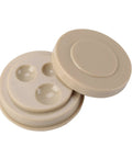 Plastic oil cup holder with three depressions for Watch Oiler Kit With Four Precision Oil Pens For Delicate Movements.