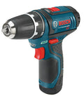 12V Max Drill Driver Kit With Two Batteries And Charger, Three-Eighths Inch Chuck, Variable Speed, Ultra Lightweight 1.8 Pounds