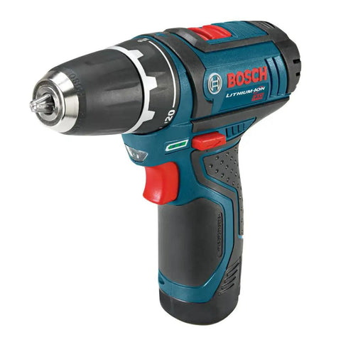 12V Max Drill Driver Kit With Two Batteries And Charger, Three-Eighths Inch Chuck, Variable Speed, Ultra Lightweight 1.8 Pounds