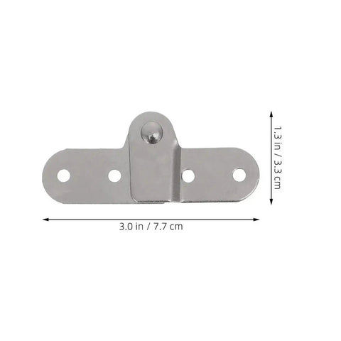 Beefy Ball Bearing Door Hinges For Heavy Duty Use Stainless Steel All Weather Hinge Set For Doors And Folding Tables Quiet Close Rust Resistant Hardware Replacement, 3.0 x 1.3 in