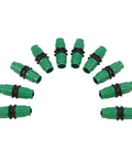 Ultimate Expandable Garden Hose Repair Kit For Quick Fix Leaks And Bursts Fits 25 50 75 Ft Hoses With Durable Plastic Connector, 10 green repair couplers