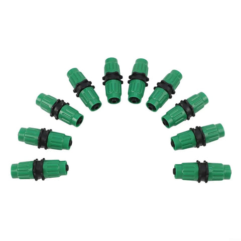 Ultimate Expandable Garden Hose Repair Kit For Quick Fix Leaks And Bursts Fits 25 50 75 Ft Hoses With Durable Plastic Connector, 10 green repair couplers