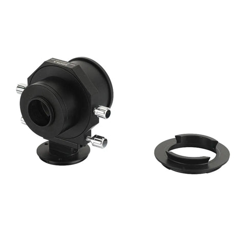 Aluminum Alloy Precision Off Axis Guider for Astrophotography, Fast Setup OAG Accessory shown with detached mounting ring