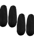 Heavy Duty Grease Resistant Long Arm Sleeves Waterproof Forearm Shields, set of four, black fabric for cooking and welding use.