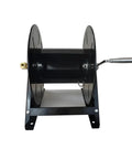 Portable Garden Hose Reel That Swallows All Your Water Lines And Tubing With Zero Fuss Super Snappy To Wind Up And Store Away Solid Pick For Car Washing Lawn Care And Backyard Grind, black metal design