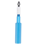 Pro Grade Floor Skiving Knife With 4 HSS Blades Aluminum Alloy Handle For PVC Trimming And Welding Heavy Duty Tool side view