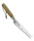 Stainless Steel Weed Trowel With Dandelion Fork And Serrated Edges, Manual Puller For Quick Weeding And Cutting, Garden Trowel With Measuring Scale