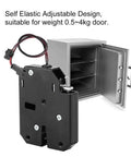 12V DC Electromagnetic Cabinet Lock With 150Kg Force Auto Lock When Power Is Off shown with open cabinet