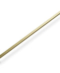 Beefy Solid Core Cabinet Pulls With 18 Inch Center Elusive Golden Nickel Finish Skylight Collection Heavy Duty Luxe Cabinet Handles For Doors And Dresser Drawers Real Metal Core Hardware Pack Of 1 in angled view.
