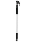 Telescoping Gutter Cleaning Wand With 40 To 70 Inch Reach Rotating 180 Degree Nozzle Four Position Head Durable Silver Finish