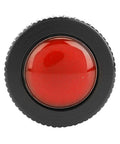 Slick Mini Quick Release Plate Built From Tough Aluminum Alloy For Lightning Fast Camera Swaps On Compatible Tripods And Monopods Includes A Standard Quarter Inch Screw And Super Secure Mounting Base For Weekend Warriors Red top view with a red button.