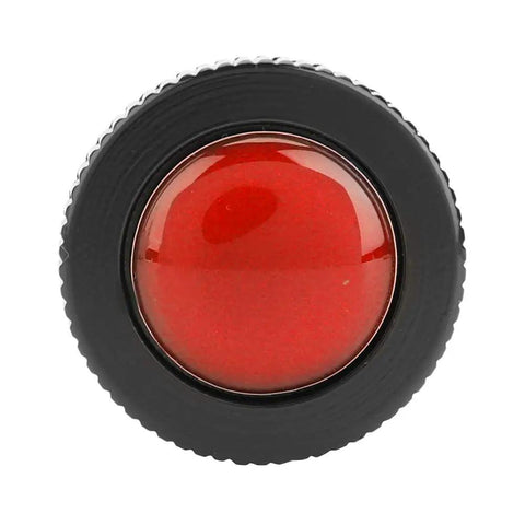 Slick Mini Quick Release Plate Built From Tough Aluminum Alloy For Lightning Fast Camera Swaps On Compatible Tripods And Monopods Includes A Standard Quarter Inch Screw And Super Secure Mounting Base For Weekend Warriors Red top view with a red button.
