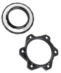 Center Lock Hub Adapter Aluminum Alloy 6 Bolt Disc Brake Rotor With Stainless Steel Washer For Mountain Bicycle Easy Install DIY