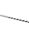 Twelve Inch Wood Auger Drill Bit With One Half Inch Diameter And Three Eighths Inch Hex Shank Self Feeding Ship Auger
