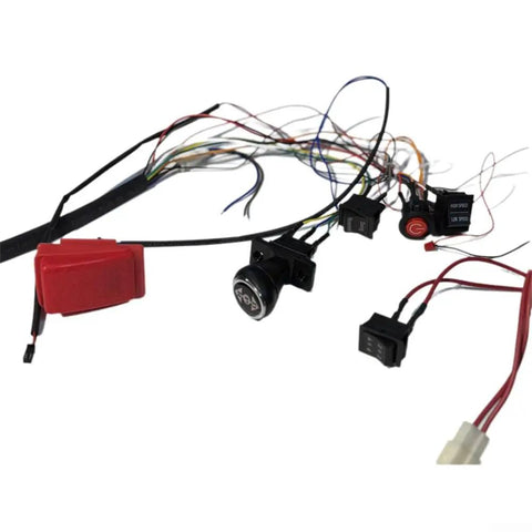2.4G Remote Control Wiring Harness Kit For Kids Ride On Cars With 24V Upgrade Pack Switch Box Converts 12V To 24V Power