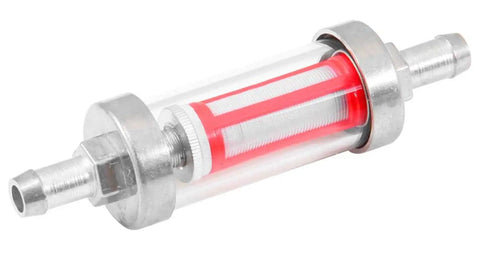 Replacement Fuel Filter For Non Fuel Injected Engines With Replaceable Inner Element Easy Install No Tools Needed No Fuss Clear View Housing