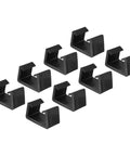 Eight Pack Patio Furniture Clips For Outdoor Setups Sofa Clamps And Rattan Wicker Chair Fasteners In Black 59mm Inner Diameter