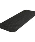 Heavy Duty Anti Slip Shelf Liner Set For Wire Shelving, 4 Pack, 18 By 48 Inches, Black Diamond Pattern, Grippy, Durable Coverage