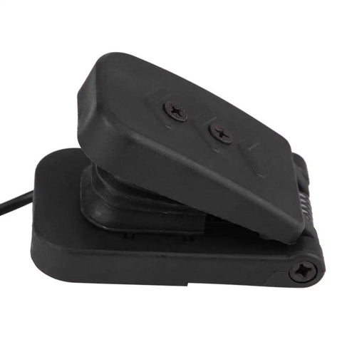 Universal Motorcycle Pedal Rubber Cover For Foot Accelerator And Throttle Durable Grippy Pedal Pad side view