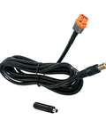 Kickin Ass Xt60iF Female To Dc7909 Male Cable For Solar Panels And Portable Batteries, featured in a coiled design with connectors.