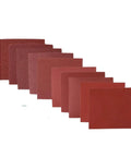 Get Down To Business With These 10 Pcs Sandpaper Sheets And A Nifty Sanding Pad For Rough Metal, Wood, Or Plasti - various grit sheets.