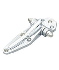 Heavy Duty Zinc Alloy Industrial Refrigerator Door Hinge, size 14.5 x 4.8 x 2.8 cm, designed for easy installation on barn doors.