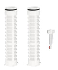 Two-pack of 1.5-inch 60 mesh filters from Go To Spin Down Sediment Filter One And A Half Inch 60 Mesh Replacement For Sprinkler And Water Systems