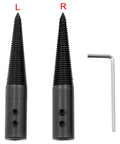 Tapered Spindle Arbor Adapter For Bench Grinders And Buffing Polisher Wheels Left And Right Mount Durable Steel set with wrench