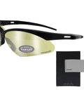 Premium Mirror Safety Glasses With Ansi Z87 Plus Rating And UV400 Lenses Built For Serious Shooters And Hunters Who Want Reliable Eye Gear That Truly Hits Different On The Range Or In The Field with yellow lenses and pouch
