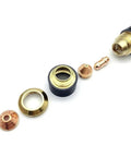 Components of CNC Plasma Cutting Torch Straight Head For YK100-H With Internal M10x1mm Threads Heavy Duty High Temp Torch