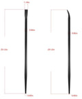 Pro Grade Round Connecting Bar For Go To Aligning Prying And Chiseling With Alignment Tip And Bent Chisel End Built From Heavy Duty Steel