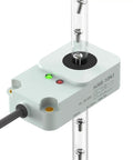 Inductive Proximity Sensor Rugged Ring Switch 10mm Sensing With 10 To 30V DC NPN PNP Outputs Screw Mount IP67 Waterproof
