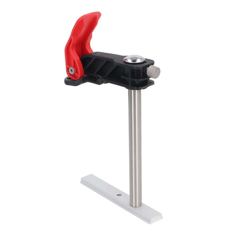 Two Piece Hold Down Clamp Set With Stainless Steel Quick Release Bench Dog Clamp For Woodworking Non Slip Grip Fits Drilling Tables T Slots And Grooves Easy Clamp Down For Securing Workpieces