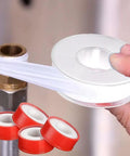 4 Rolls Of 1/2 Inch By 32.8 Ft White Plumbers Tape For Pipe Thread Sealing And Leak Prevention In Home Plumbing, pro grade use