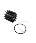 Water Pump Impeller Repair Kit Replacement For Johnson Volvo Penta Yanmar Indmar Jabsco Boats with 12 Blade Neoprene Impeller