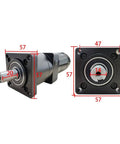 Beefed Up 24V 140W Brushless DC Servo Motor With Positive Reversing, High Torque 12.15 Nm, 3000 RPM, Permanent Magnet Drive visible