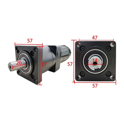 Beefed Up 24V 140W Brushless DC Servo Motor With Positive Reversing, High Torque 12.15 Nm, 3000 RPM, Permanent Magnet Drive visible