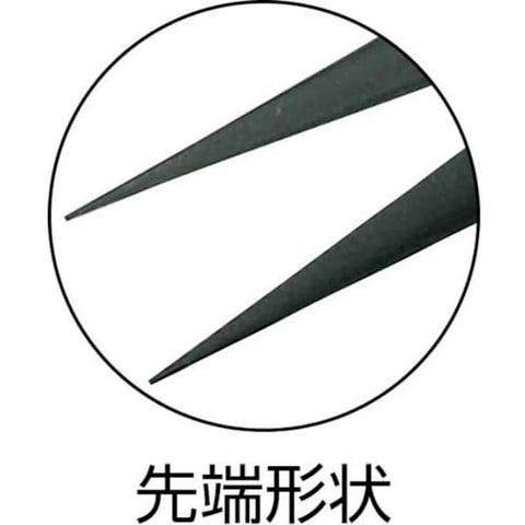 Close-up of Micro Yatko Tapered Tip Precision Tool For Bead Processing showing pointed tips, spring-loaded design, chrome vanadium steel MY-636