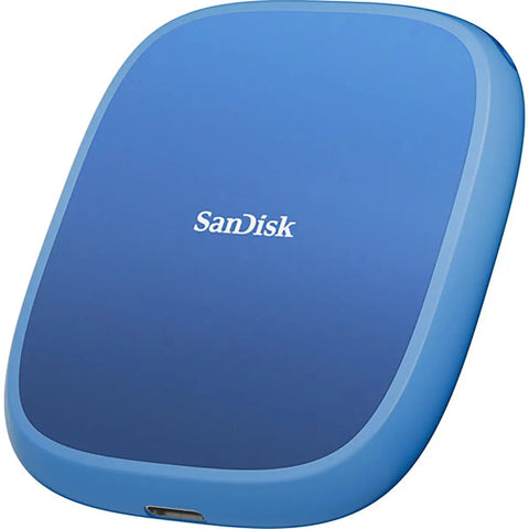 Blue 2TB Creator Phone SSD, MagSafe compatible, with USB-C port, ideal for iPhone 15 Pro Max, designed for content creators.