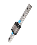 LML12B 12 Mm Linear Guide Rail And Slide Block Set With 150 Mm Rail Bearing Steel Four-Point Contact And Side Lubrication Inlet for DIY CNC