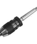 Keyless Self Tightening Drill Chuck B16 Taper 13mm Capacity 3 Jaw Fixture For Lathe And Drill Press, metal tool close-up