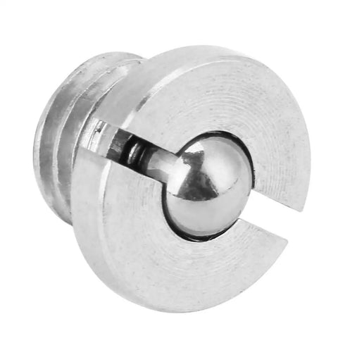 Heavy Duty Stainless Steel Ball Plungers M5x5 Flanged Threaded Spring Plunger 5 Pack close-up view of ball plunger detail.