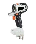 Cordless 10-in-1 Brushless Tool Combo Kit with screwdriver for tough wood and stone tasks in a compact design.