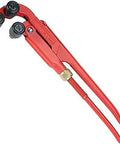 Threaded Roughing Pliers For Pipe Three Eighths To Two Inches With Adjustable Rollers Workhorse Hardened Steel Replaceable Rolls