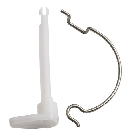 Fuel Door Pin And Spring Kit For Easy Replacement, Durable High-Strength Materials, Direct Fit Installation, Fits 51851496 Models, Wide Compatibility, Hassle-Free Upgrade For A Slick, Secure Fuel Door - white plastic pin and metal spring