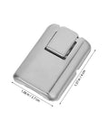 8 Pack Locking Latches For Boxes Sturdy Metal Cold Rolled Steel Wood Box Clasps Easy Install Lockable Draw Latch Handy For DIY Projects Crafts
