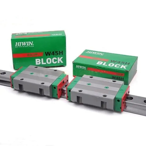 Beefy Linear Guide RGW55 Series With RGW55HC Rail For CNC Machines And 3D Printers Smooth Motion And High Rigidity Z0C ZAC GK Block Rail And Slider Bearings For Precision Motion, W45H block on linear rail