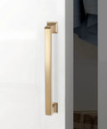 10 Pack 5 Inch 128mm Champagne Bronze Cabinet Handles Gold Kitchen Cabinet Pulls Solid Zinc Alloy Durable Drawer Pulls Installed