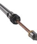8 Piece Pen Turning Mandrel Kit With 7Mm Drill Bit And Carbon Steel Cutting Shafts For Woodworking Lathes Compatible With Drill Presses And Power Drills, showing carbon steel drill bit.